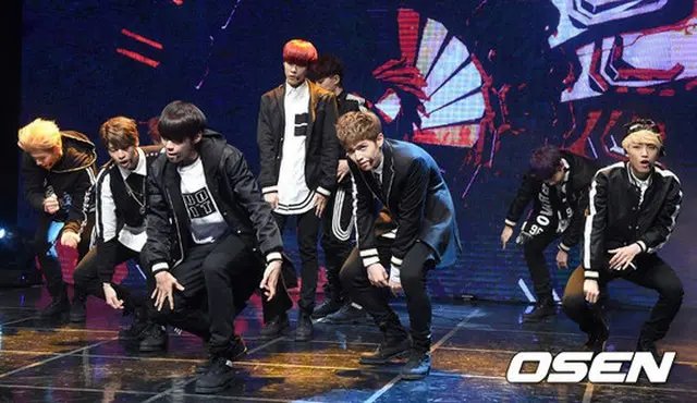 「BRAVO!」の発売記念ショーケースを開催した「UP10TION」
