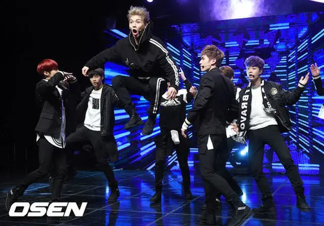 「BRAVO!」の発売記念ショーケースを開催した「UP10TION」