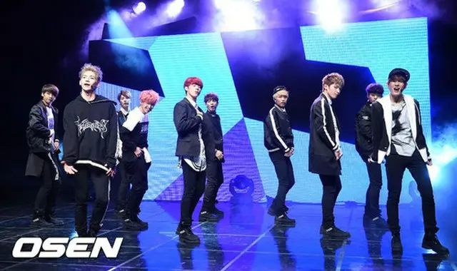 「BRAVO!」の発売記念ショーケースを開催した「UP10TION」