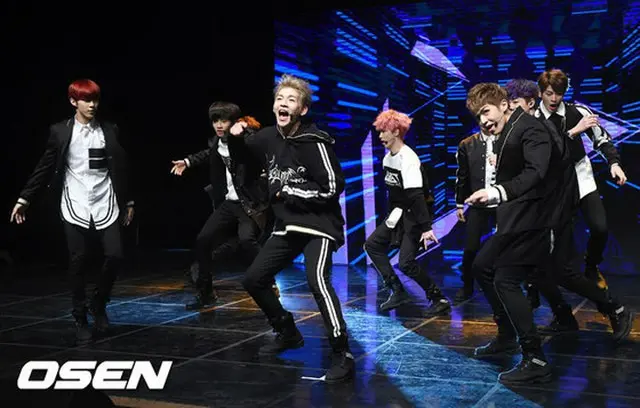 「BRAVO!」の発売記念ショーケースを開催した「UP10TION」
