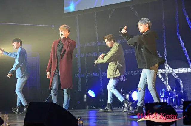 「HIGH4」左からミョンハン、ソング、アレックス、ヨンジュン