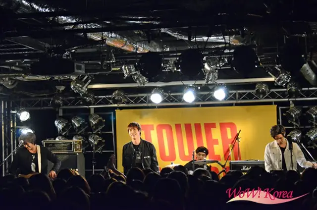 「N.Flying」左からグァンジン、スンヒョプ、ジェヒョン、フン