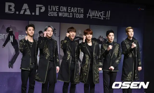 「B.A.P LIVE ON EARTH 2016 WORLD TOUR SEOUL AWAKE!! 」記者会見