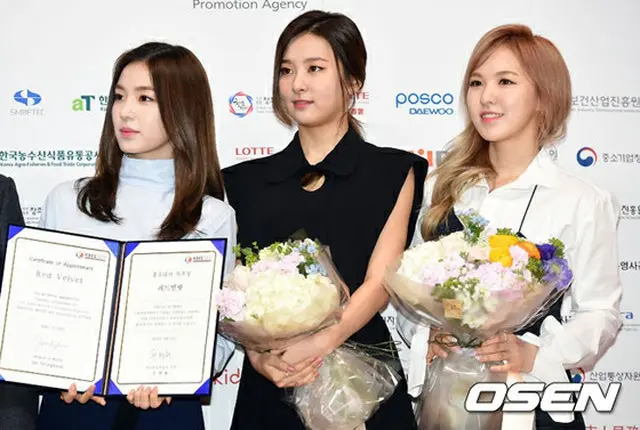 「2016コリアブランド&韓龍商品博覧会(KBEE2016)」広報大使「Red Velvet」委嘱式&記者会見