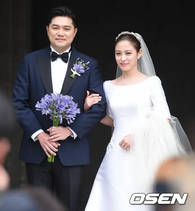 女優パク・ヒボン＆ユン・セヨン監督の結婚式