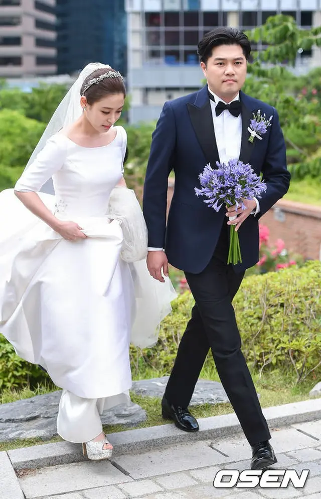 女優パク・ヒボン＆ユン・セヨン監督の結婚式