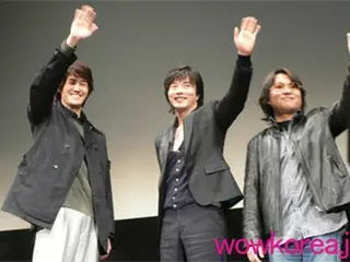 クォン・サンウ＆ユ・ジテ来日  『美しき野獣』JAPANプレミア