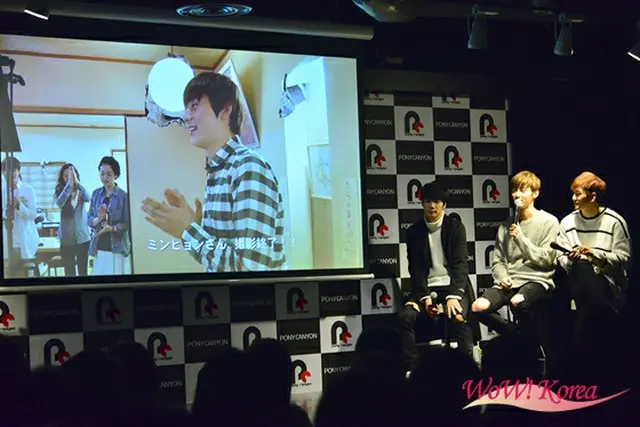 ファンと映画のメイキング映像を見ながらその当時を振り返った「NU’EST」メンバー