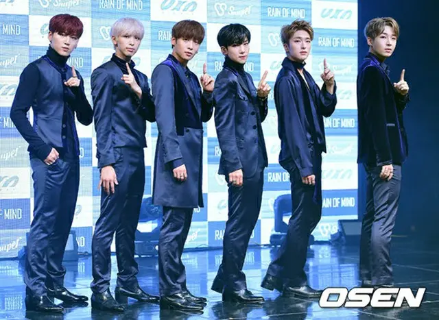 ミニアルバム「Rain of Mind」ショーケースを開催した「SNUPER」
