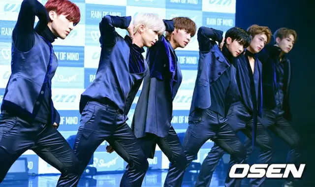 ミニアルバム「Rain of Mind」ショーケースを開催した「SNUPER」