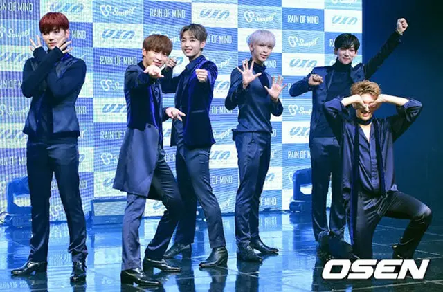 ミニアルバム「Rain of Mind」ショーケースを開催した「SNUPER」