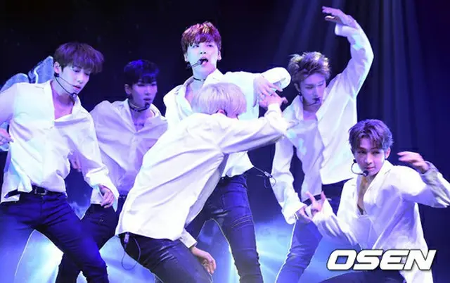ミニアルバム「Rain of Mind」ショーケースを開催した「SNUPER」