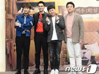 tvNバラエティ番組「お家ごはん ペク先生3」の制作発表会