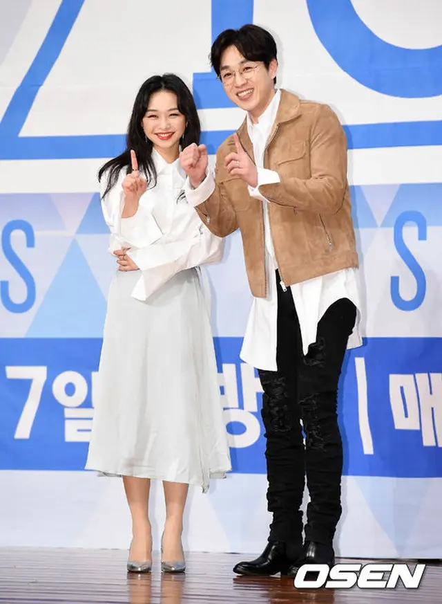 Mnet「プロデュース101 シーズン2」（男性版）の制作発表会