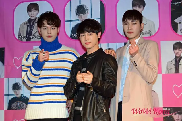 左から「Apeace」ヨンウク、「大国男児」カラム、「Apeace」ワンチョル