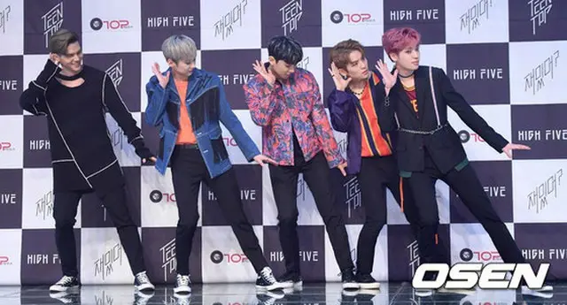 2ndアルバム「HIGH FIVE」のショーケースを開催した「TEENTOP」