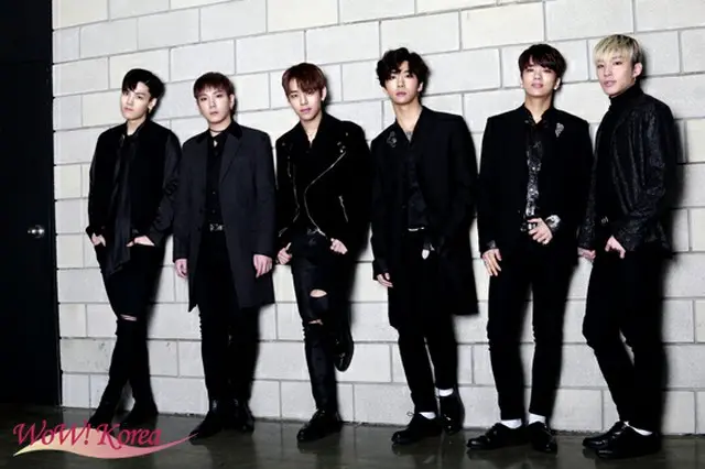 「B.A.P」左からZELO、ヒムチャン、デヒョン、バン・ヨングク、ヨンジェ、ジョンアプ