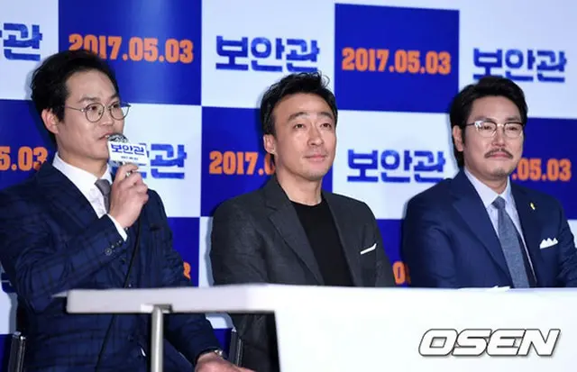 映画「保安官」のメディア試写会