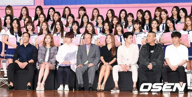 Mnet新番組「アイドル学校」の制作発表会