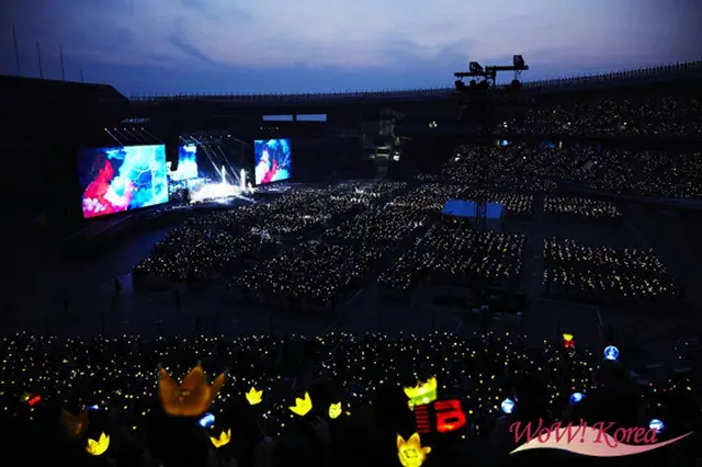 「BIGBANG」SOLと一体となる会場の様子
