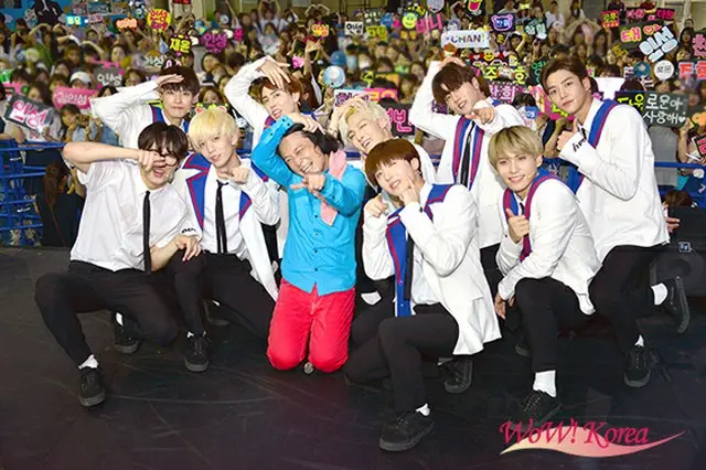 「SF9」とお笑い芸人の永野