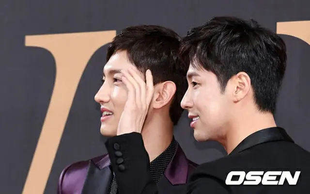 「TVXQ! ASIA PRESS TOUR」記者会見を開催した「東方神起」