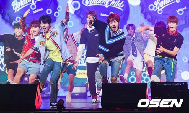 デビューショーケースを開催した「Golden Child」
