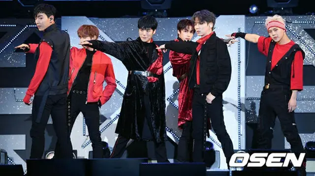 5thミニアルバム「THE CODE」のショーケースを開催した「MONSTA X」