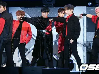 5thミニアルバム「THE CODE」のショーケースを開催した「MONSTA X」