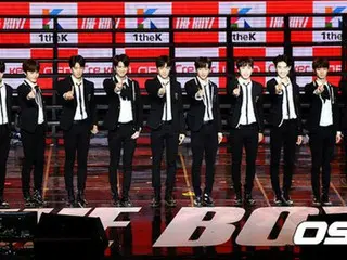 ミニアルバム「THE FIRST」のショーケースを開催した「THE BOYZ」