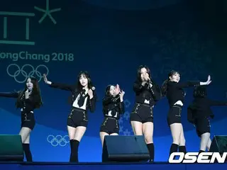 「平昌冬季五輪ヘッドライナーショー」に出演した「GFRIEND」