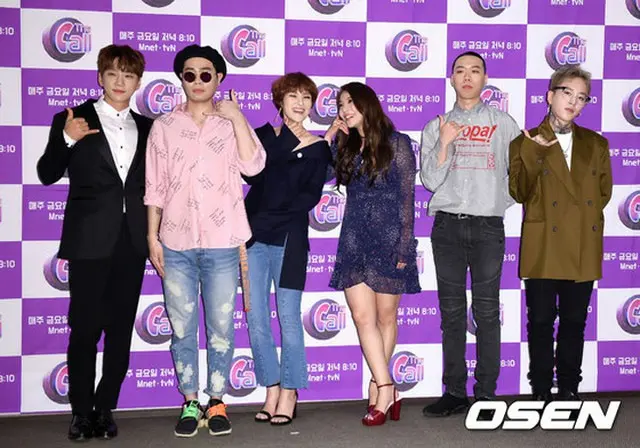 Mnet「The Call」の記者懇談会