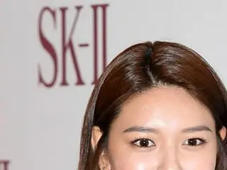 「SK‐II Pitera Lounge」ポップアップオープン記念イベントに出席したスヨン（少女時代）