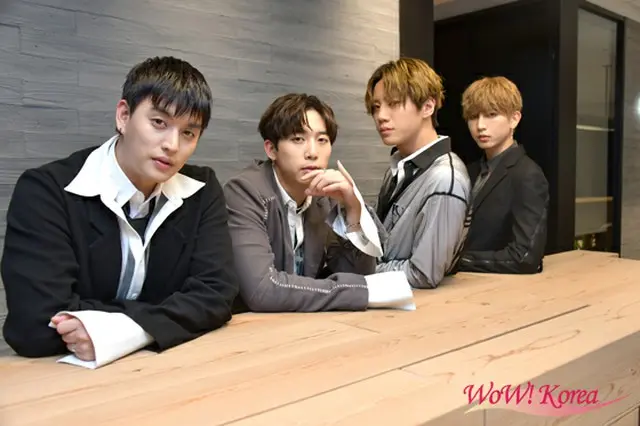「U-KISS」左からイライ、フン、ジュン、キソプ