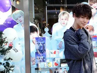VTCosmeticと「防弾少年団」のコラボ新商品販売のLAP原宿店を案内する「SAY be.」
