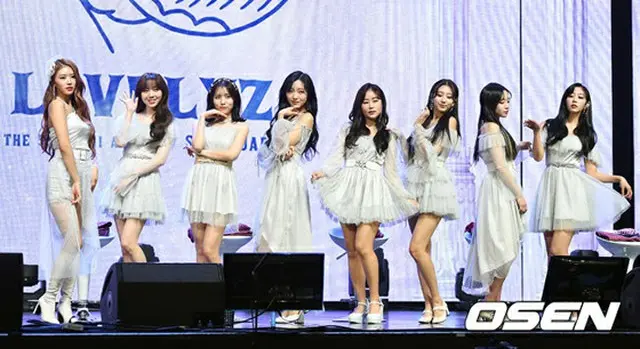 5thミニアルバム「SANCTUARY」ショーケースを開催した「LOVELYZ」