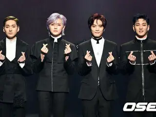 ニューアルバム「WAKE, N」のショーケースを開催した「NU’EST W」