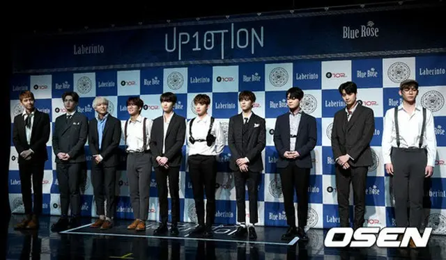 ニューミニアルバム「Laberinto」ショーケースを開催した「UP10TION」