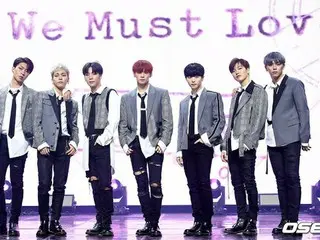 3rdミニアルバム「WE MUST LOVE」発売記念ショーケースを開催した「ONF」