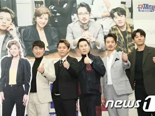 tvNバラエティ番組「問題的ボス」の制作発表会