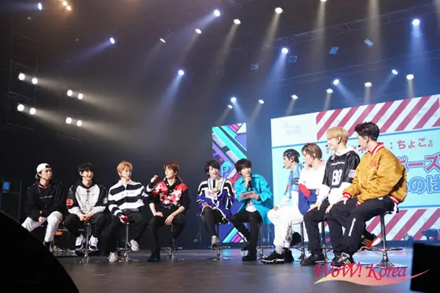 「NCT127」と司会の「SUPERNOVA」ユナク＆ソンジェ