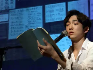 フォトシネマ朗読劇「命のバトン」で熱演の俳優テジュ