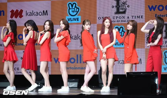 6thミニアルバム発売記念ショーケースを開催した「LOVELYZ」