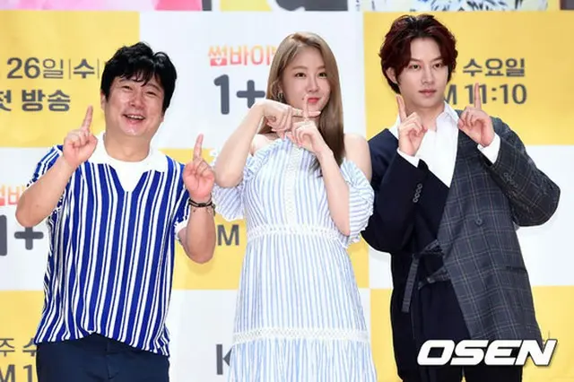 イ・スグン、ソユ、キム・ヒチョル（左から）