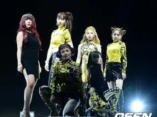 2ndミニアルバム「RED PUNCH」のショーケースを開催した「Rocket Punch」