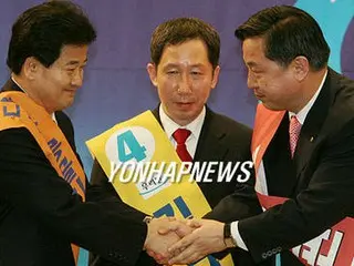 ウリ党全党大会の予備選、鄭東泳議員がトップ