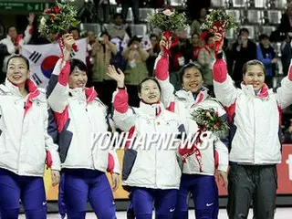 ショートトラック女子３千、４大会連続で金メダル