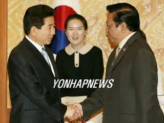 盧武鉉大統領、インドネシア国会議長と会見