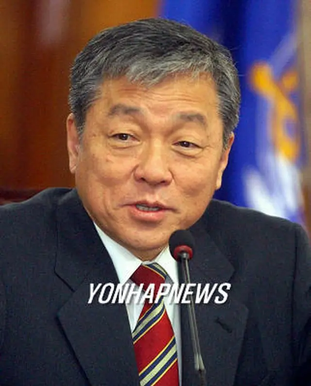 亡くなった李鍾郁総長＝２２日、ソウル（聯合）