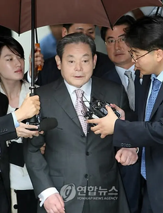 李健熙前サムスングループ会長＝（聯合ニュース）